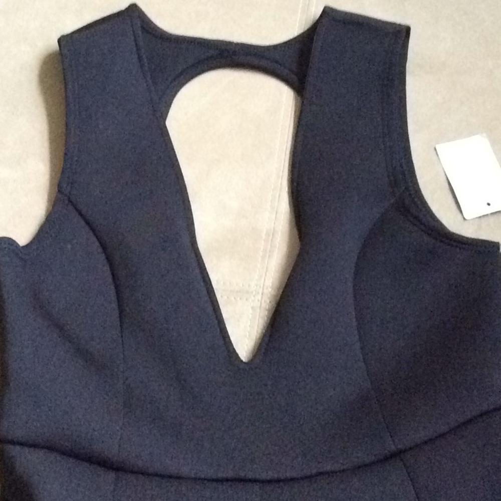 NWT CHARLOTTE RUSSE BLACK DRESS - Picture 2 of 3